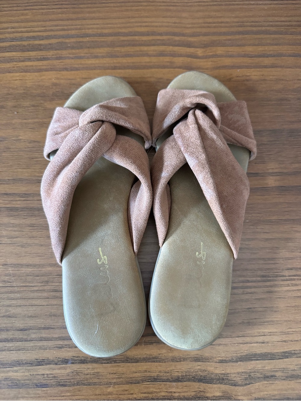 Lulus Suede Slide Sandals
